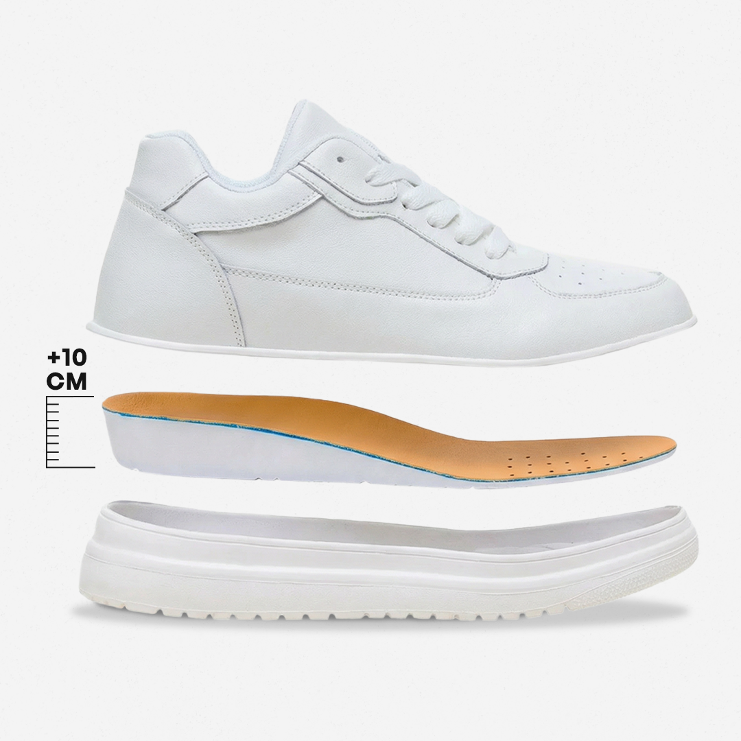 ELEVATESHOES WHITE CASUAL